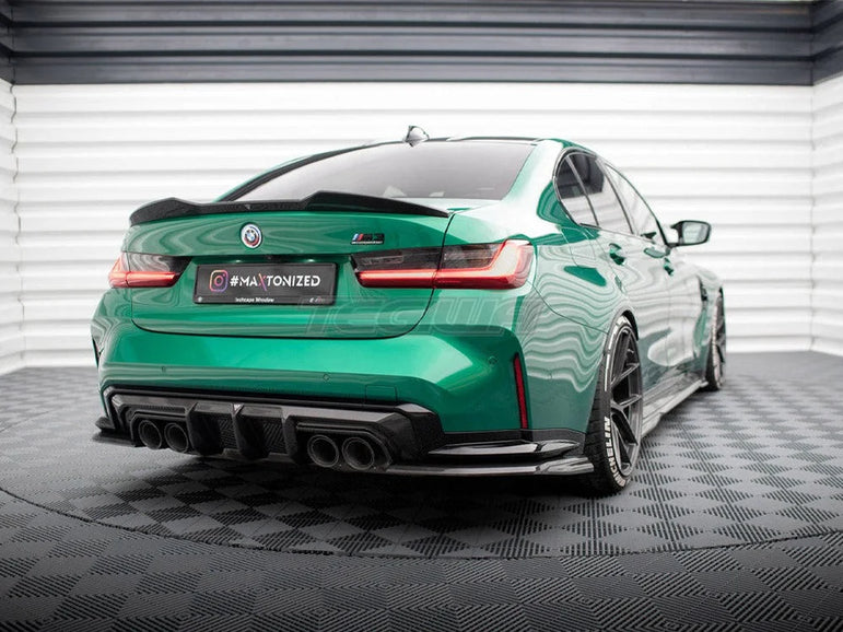 Maxton Design Carbon Fiber Tailgate Spoiler BMW M3 G80