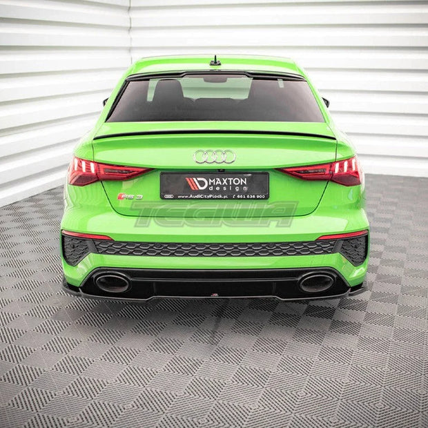 Maxton Design Central Rear Splitter Audi RS3 Sedan 8Y 2020-