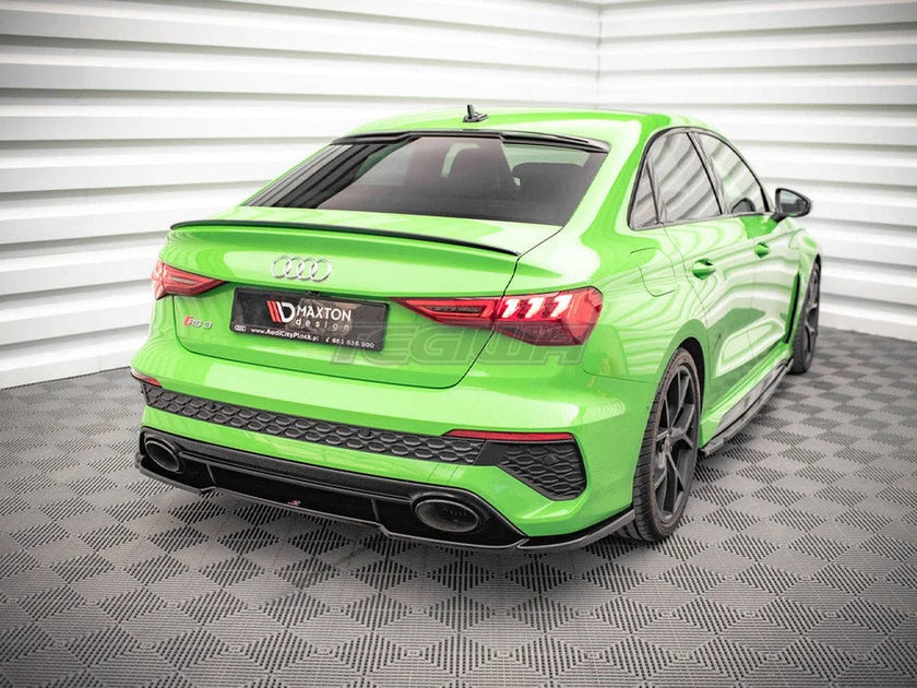 Maxton Design Central Rear Splitter Audi RS3 Sedan 8Y 2020-