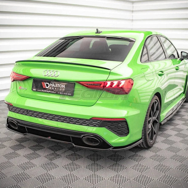 Maxton Design Central Rear Splitter Audi RS3 Sedan 8Y 2020-