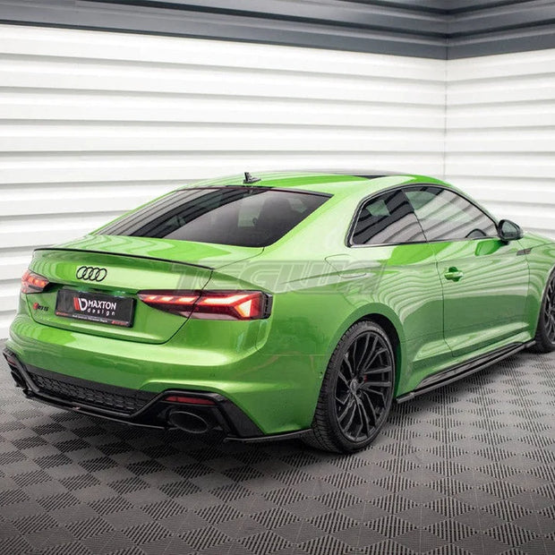 Maxton Design Central Rear Splitter Audi RS5 F5 Facelift