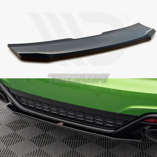 Maxton Design Central Rear Splitter Audi RS5 F5 Facelift