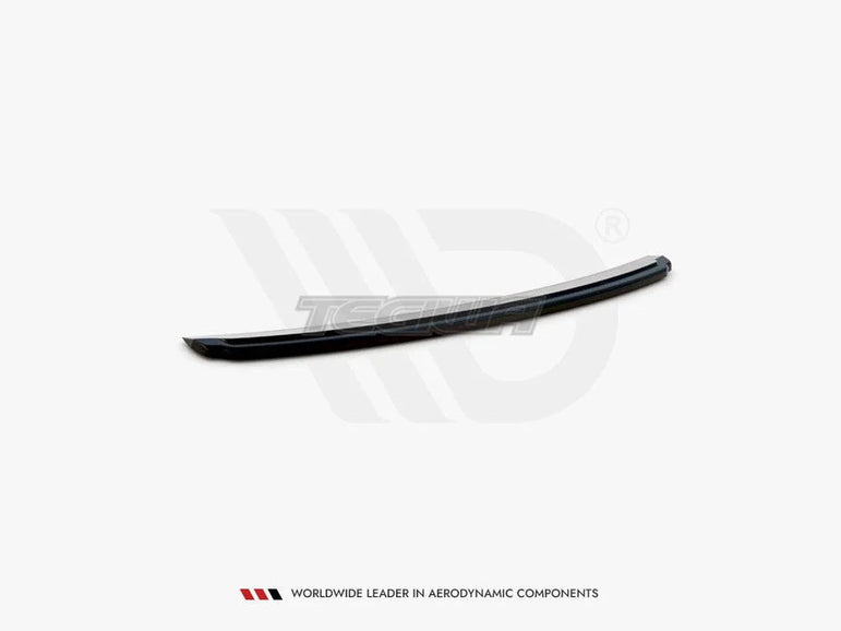 Maxton Design Central Rear Splitter Audi S4 A4 S-line B8 Sedan 09-11