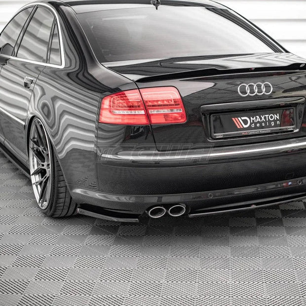 Maxton Design Central Rear Splitter Audi S8 D3 09-10
