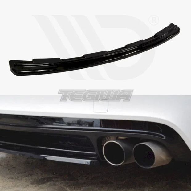 Maxton Design Central Rear Splitter Audi TT S 8J Without Vertical Bars 2098-13