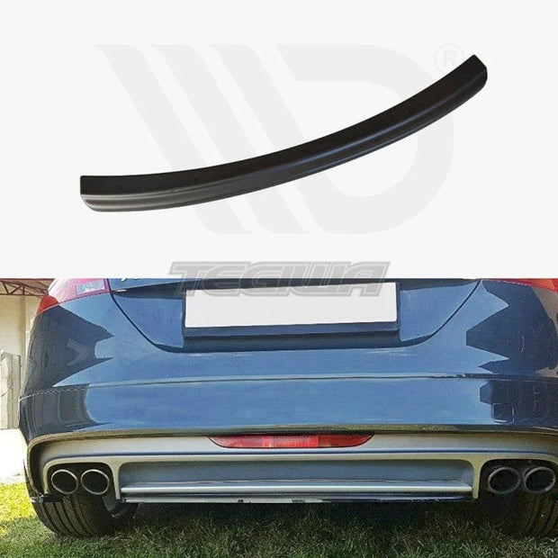 Maxton Design Central Rear Splitter Audi TT S MK2 8J 09-14