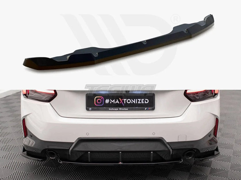 Maxton Design Central Rear Splitter BMW 2-Series Coupe M-Pack G42