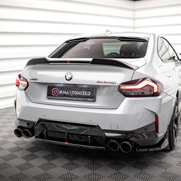 Maxton Design Central Rear Splitter BMW 2-Series Coupe M240i G42
