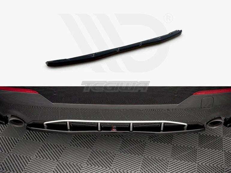 Maxton Design Central Rear Splitter BMW 4-Series M-pack G22 2020-