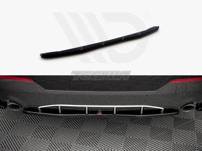 Maxton Design Central Rear Splitter BMW 4-Series M-pack G22 2020-