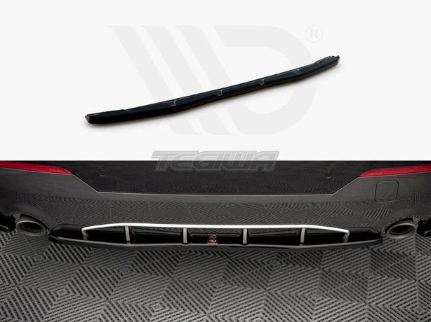 Maxton Design Central Rear Splitter BMW 4-Series M-pack G22 2020-