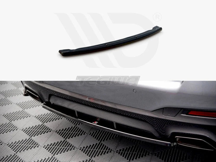 Maxton Design Central Rear Splitter BMW 5-Series G30 Facelift M-pack 2020-