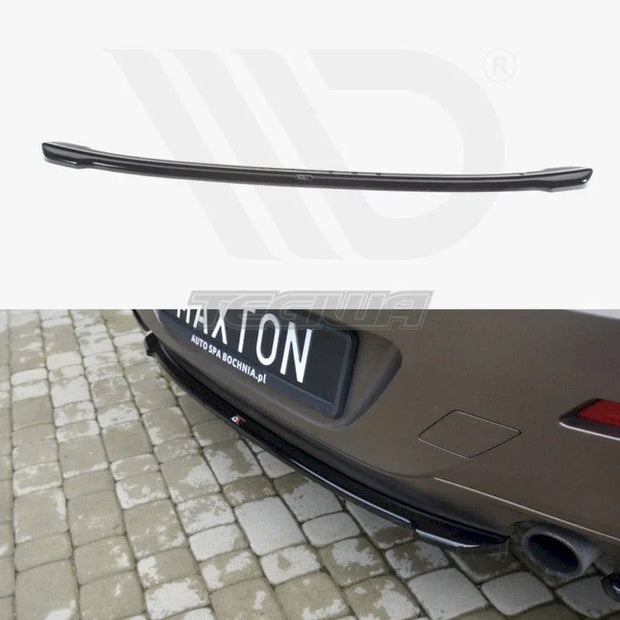 Maxton Design Central Rear Splitter BMW 6-Series Gran Coupe 12-14