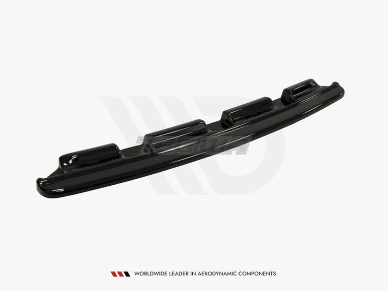 Maxton Design Central Rear Splitter BMW 6-Series Gran Coupe M-sport NO Vertical Bars 13-18