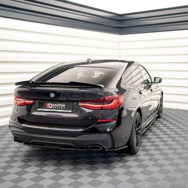 Maxton Design Central Rear Splitter BMW 6-Series GT G32 M-pack 2017-