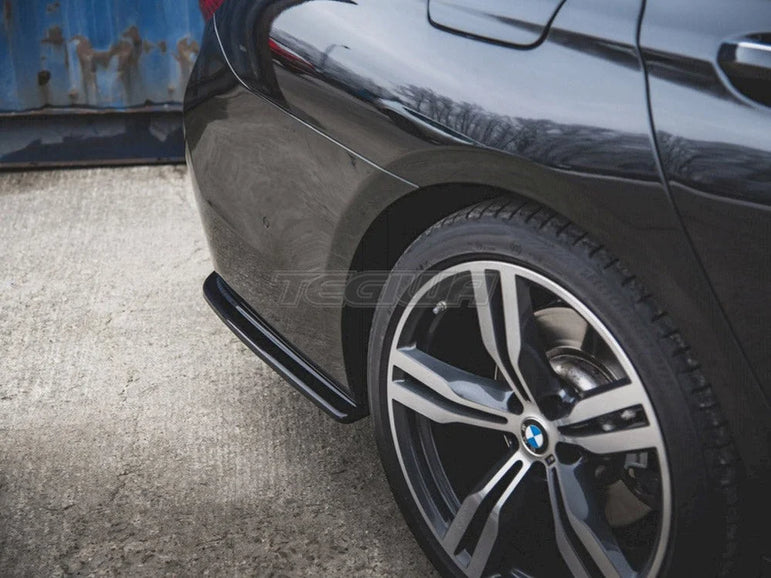 Maxton Design Central Rear Splitter BMW 7-Series M-pack G11 01-18