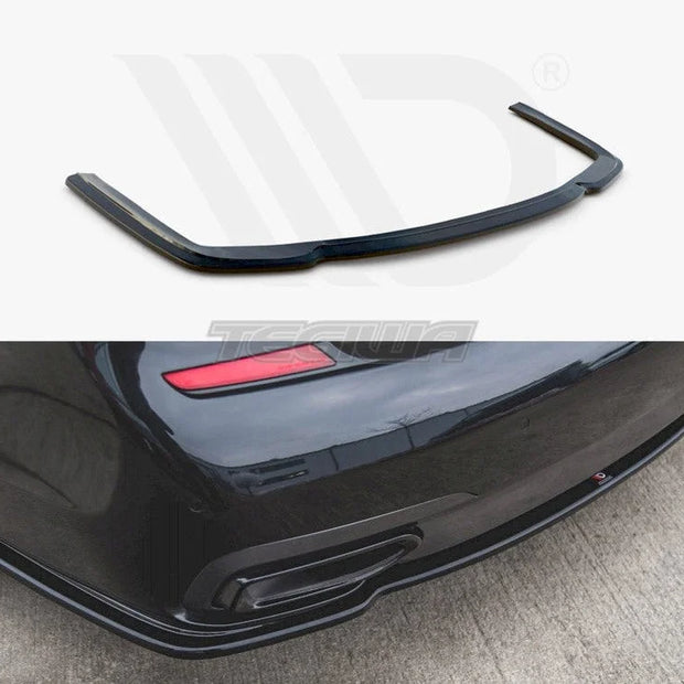Maxton Design Central Rear Splitter BMW 7-Series M-pack G11 01-18