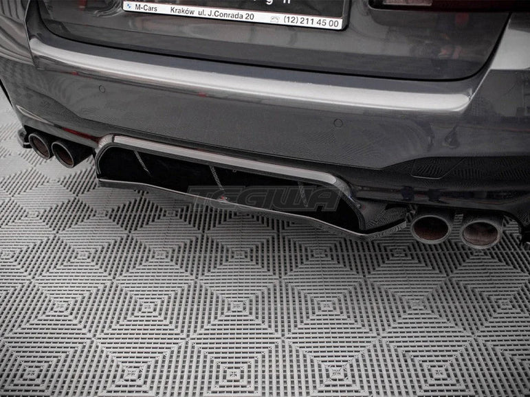 Maxton Design Central Rear Splitter BMW M5 F90 17-19
