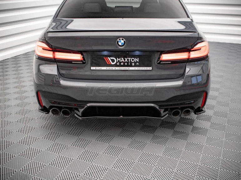 Maxton Design Central Rear Splitter BMW M5 F90 17-19