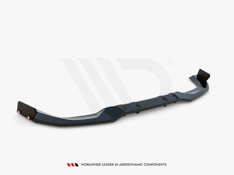 Maxton Design Central Rear Splitter +flaps Mercedes AMG A45 S 2019-