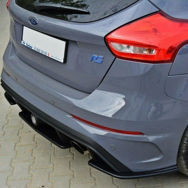 Maxton Design Central Rear Splitter Ford Focus 3 RS
