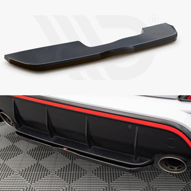 Maxton Design Central Rear Splitter Hyundai Kona N Mk1