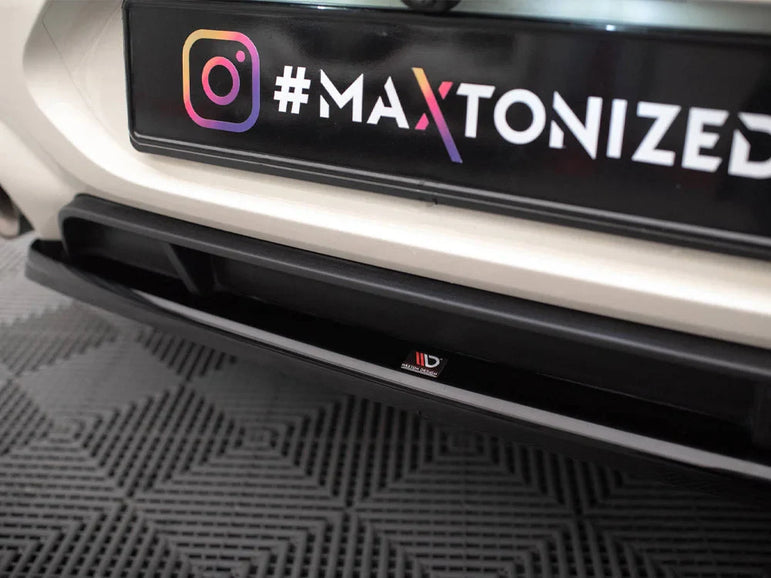 Maxton Design Central Rear Splitter Mini Cooper Clubman John Cooper Works F54 Facelift