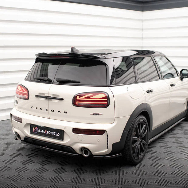 Maxton Design Central Rear Splitter Mini Cooper Clubman John Cooper Works F54 Facelift