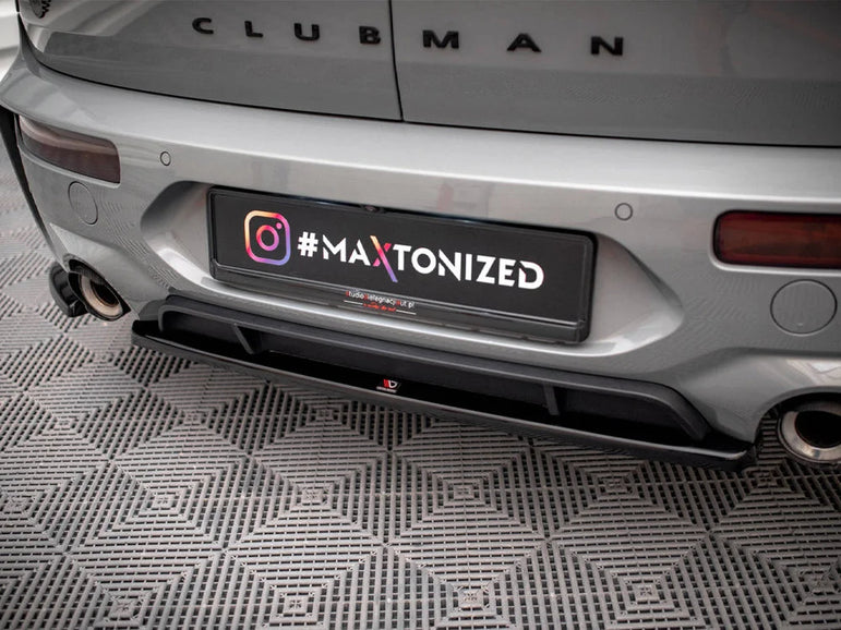 Maxton Design Central Rear Splitter Mini Cooper Clubman John Cooper Works F54