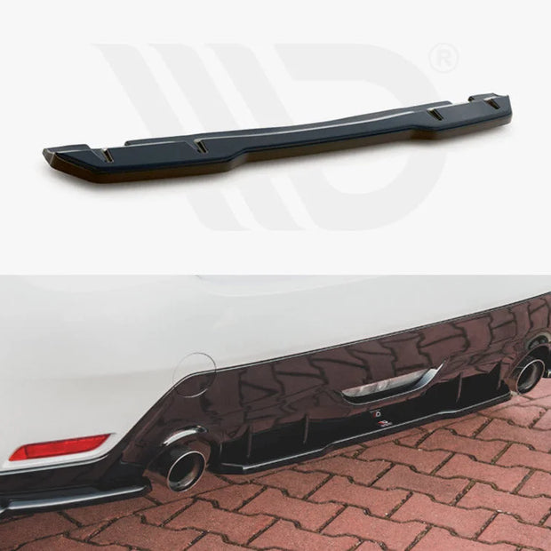 Maxton Design Central Rear Splitter Toyota GR Yaris MK4 2020-