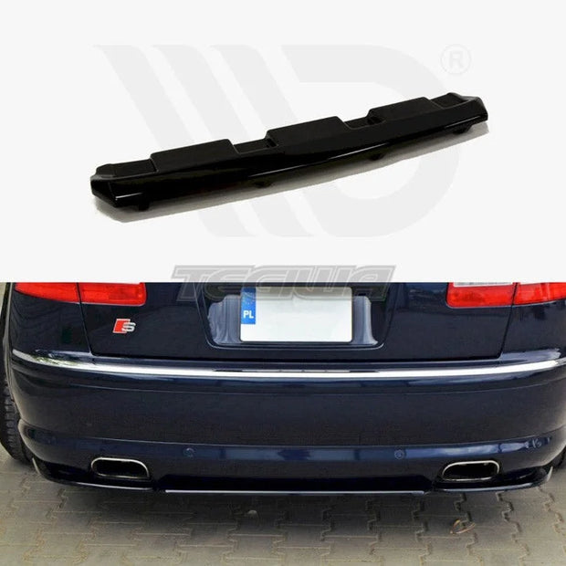 Maxton Design Central Rear Splitter Vertical Bars Audi S8 D3 09-10