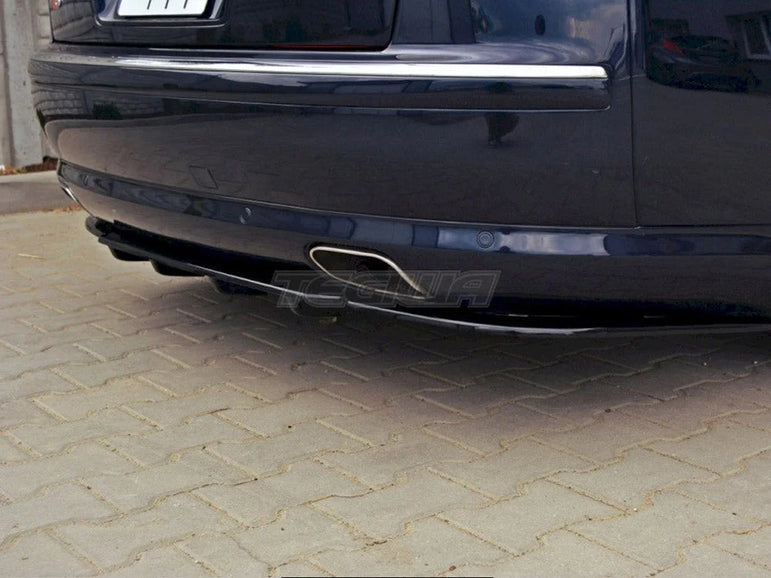 Maxton Design Central Rear Splitter Vertical Bars Audi S8 D3 09-10