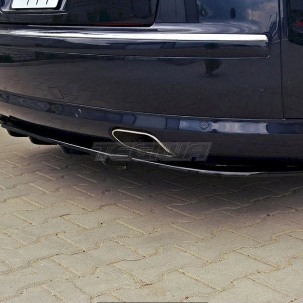 Maxton Design Central Rear Splitter Vertical Bars Audi S8 D3 09-10