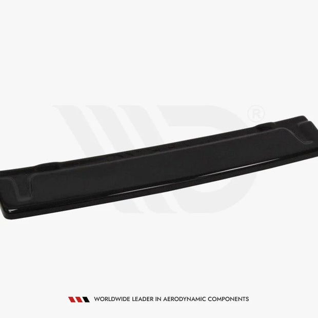 Maxton Design Central Rear Splitter Volkswagen Golf MK7 R With Vertical Bars 13-16
