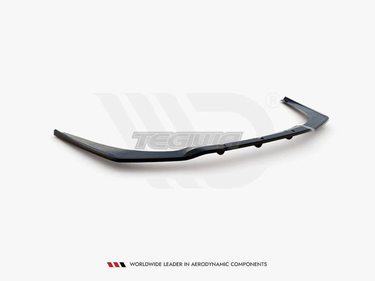 Maxton Design Central Rear Splitter With Vertical Bars BMW 8-Series Coupe M-pack G15 2018-