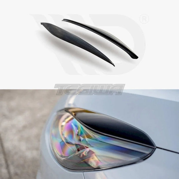 Maxton Design Eyebrows Ford Fiesta MK8 ST ST-Line Standard 2017-