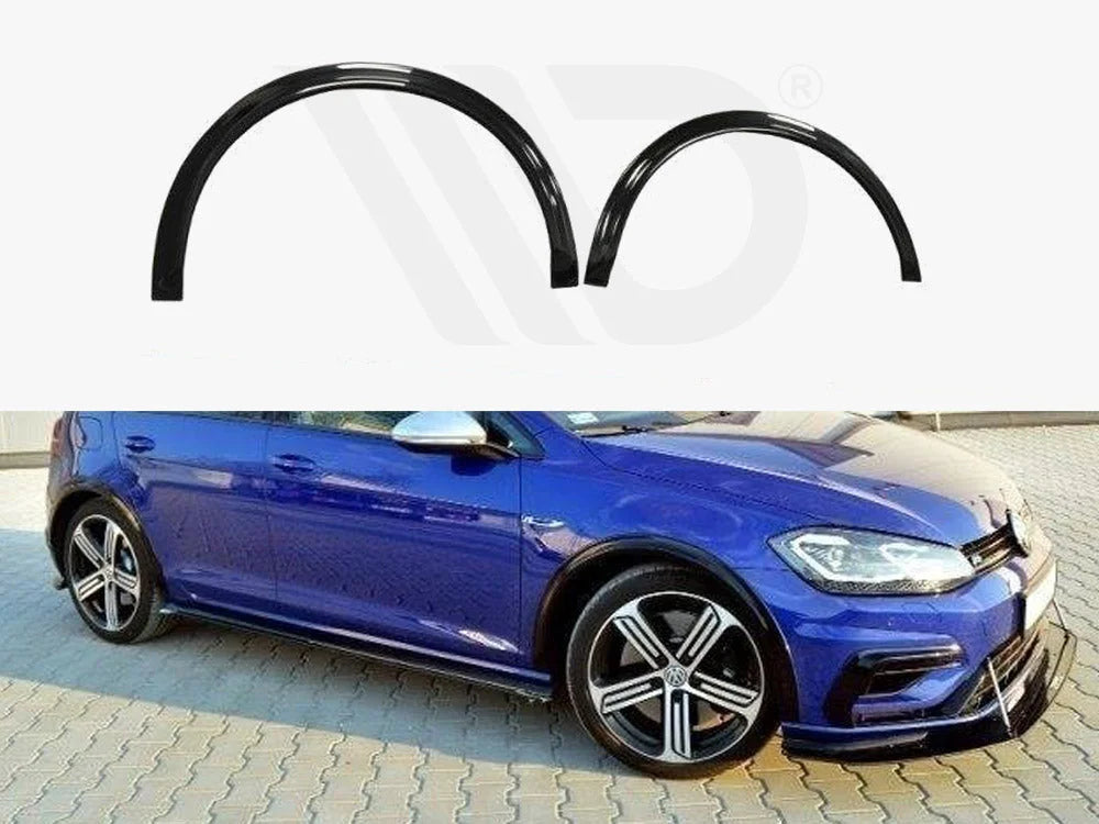 Maxton Design Fenders Extension Volkswagen Golf R 7.5 2017-19