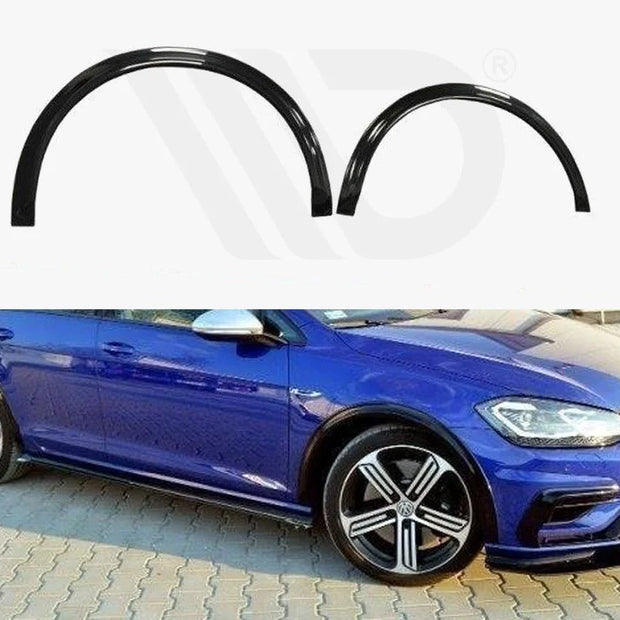 Maxton Design Fenders Extension Volkswagen Golf R 7.5 2017-19