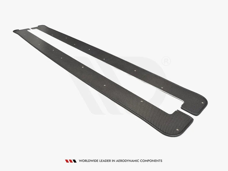 Maxton Design Ford Mustang MK6 GT - Racing Side Skirts Diffusers 2014-17