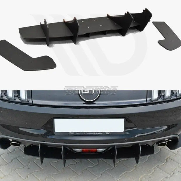 Maxton Design Ford Mustang MK6 GT - Rear Diffuser 2014-17