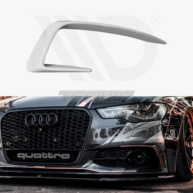 Maxton Design Frames For Lights Audi A6 C7 S-line 2011-2014 S6 C7 11-14