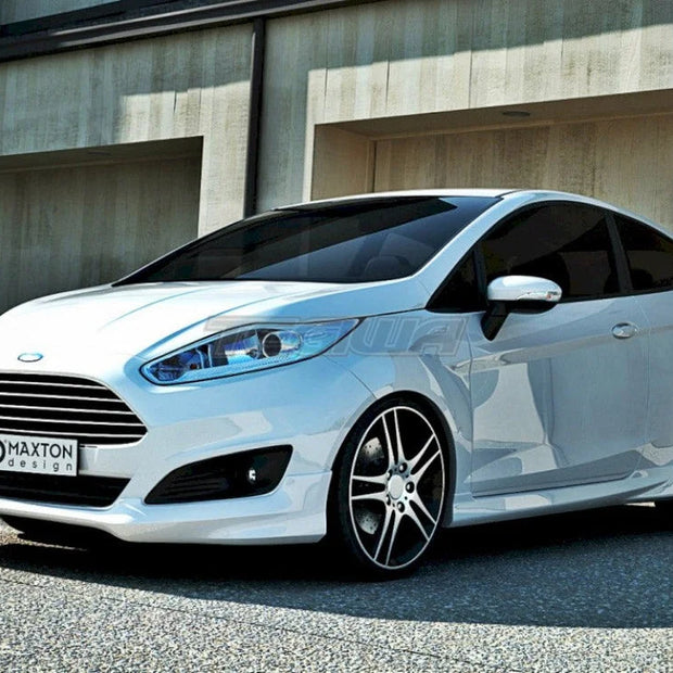Maxton Design Front Bumper Spoiler Ford Fiesta MK7 Facelift 13-17
