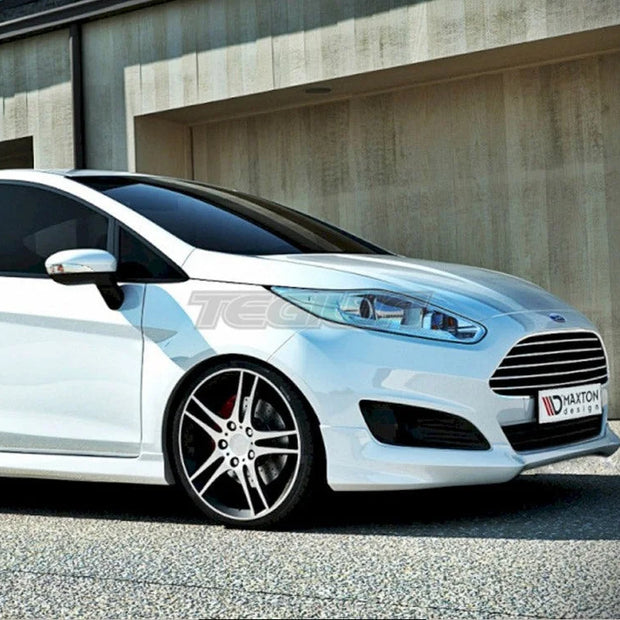 Maxton Design Front Bumper Spoiler Ford Fiesta MK7 Facelift 13-17