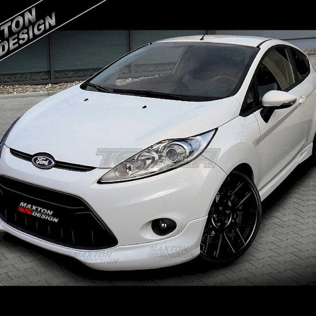 Maxton Design Front Bumper Spoiler Ford Fiesta MK7