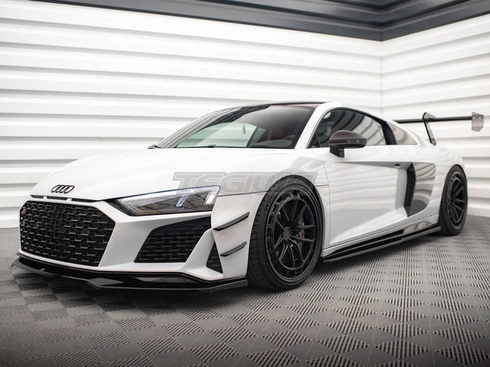 Maxton Design Front Bumper Wings Canards Audi R8 Mk2 Facelift