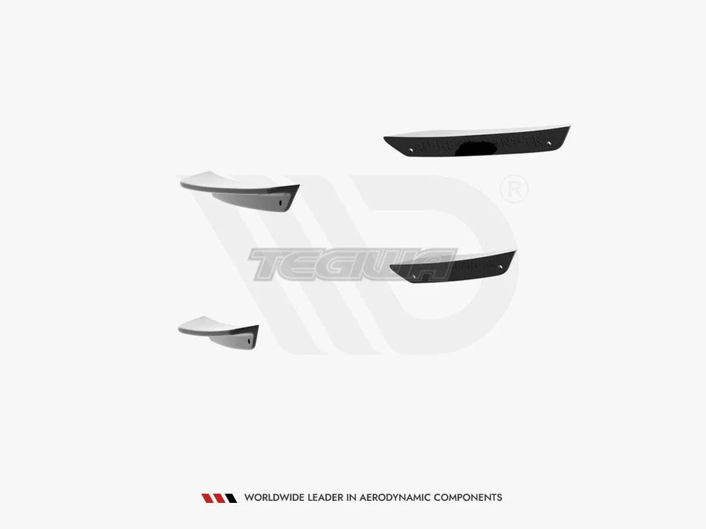 Maxton Design Front Bumper Wings Canards Audi R8 Mk2 Facelift