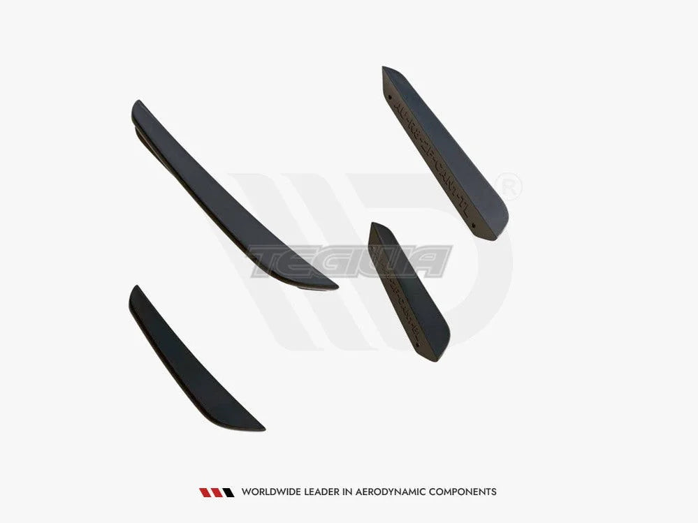 Maxton Design Front Bumper Wings Canards Audi R8 Mk2 Facelift