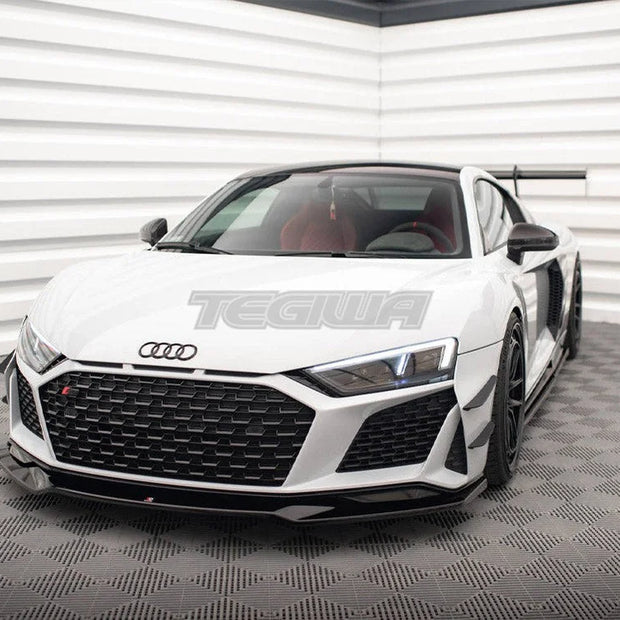 Maxton Design Front Bumper Wings Canards Audi R8 Mk2 Facelift