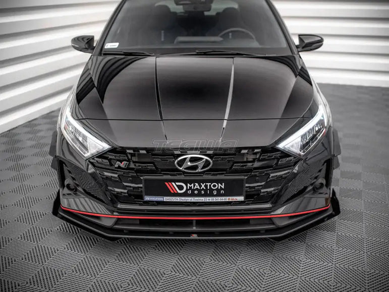 Maxton Design Front Bumper Wings Canards Hyundai I20 N MK3 2020-