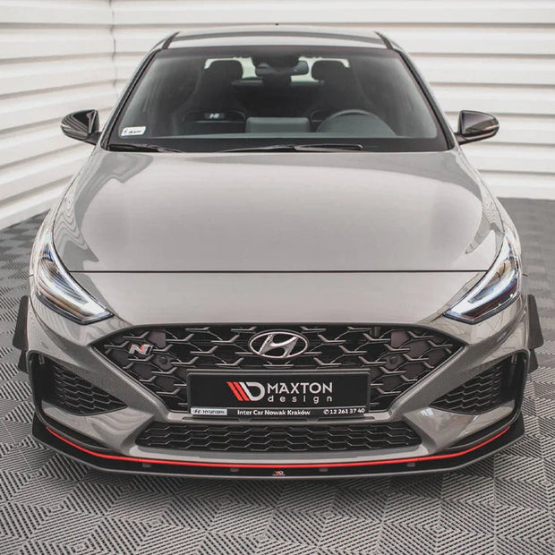 Maxton Design Front Bumper Wings Canards Hyundai I30 N Hatchback fastback MK3 Facelift 2020-